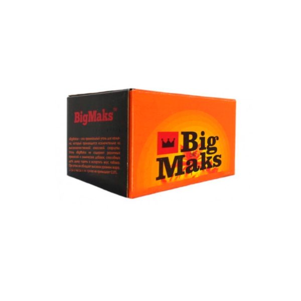 Big Maks 25мм/16шт уголь для кальяна