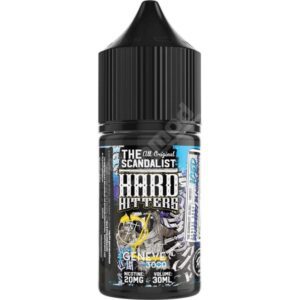 The Scandalist Hardhitters salt (iced/blueberry/black currant/soda) 20 hard M