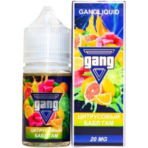 Gang salt (цитрусовый бабл гам) 20 mg M