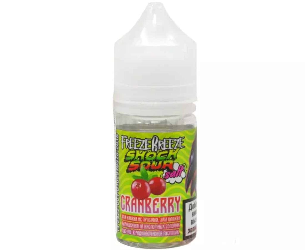 Freeze Breeze shock sour salt (клюква) 20mg M