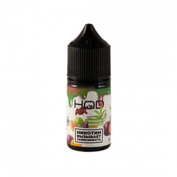 HQD Mix salt (гуава/гуанабана/маракуйя) 20mg M