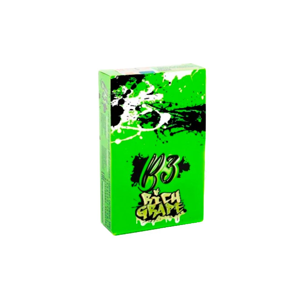 B3 50гр (rich grape) табак для кальяна