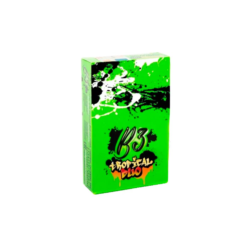 B3 50гр (tropical duo) табак для кальяна