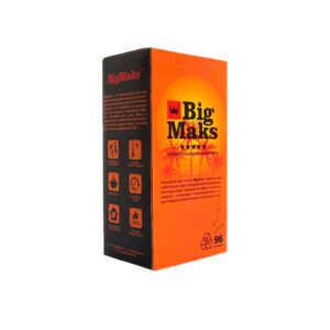 Big Maks 22мм/96шт уголь для кальяна
