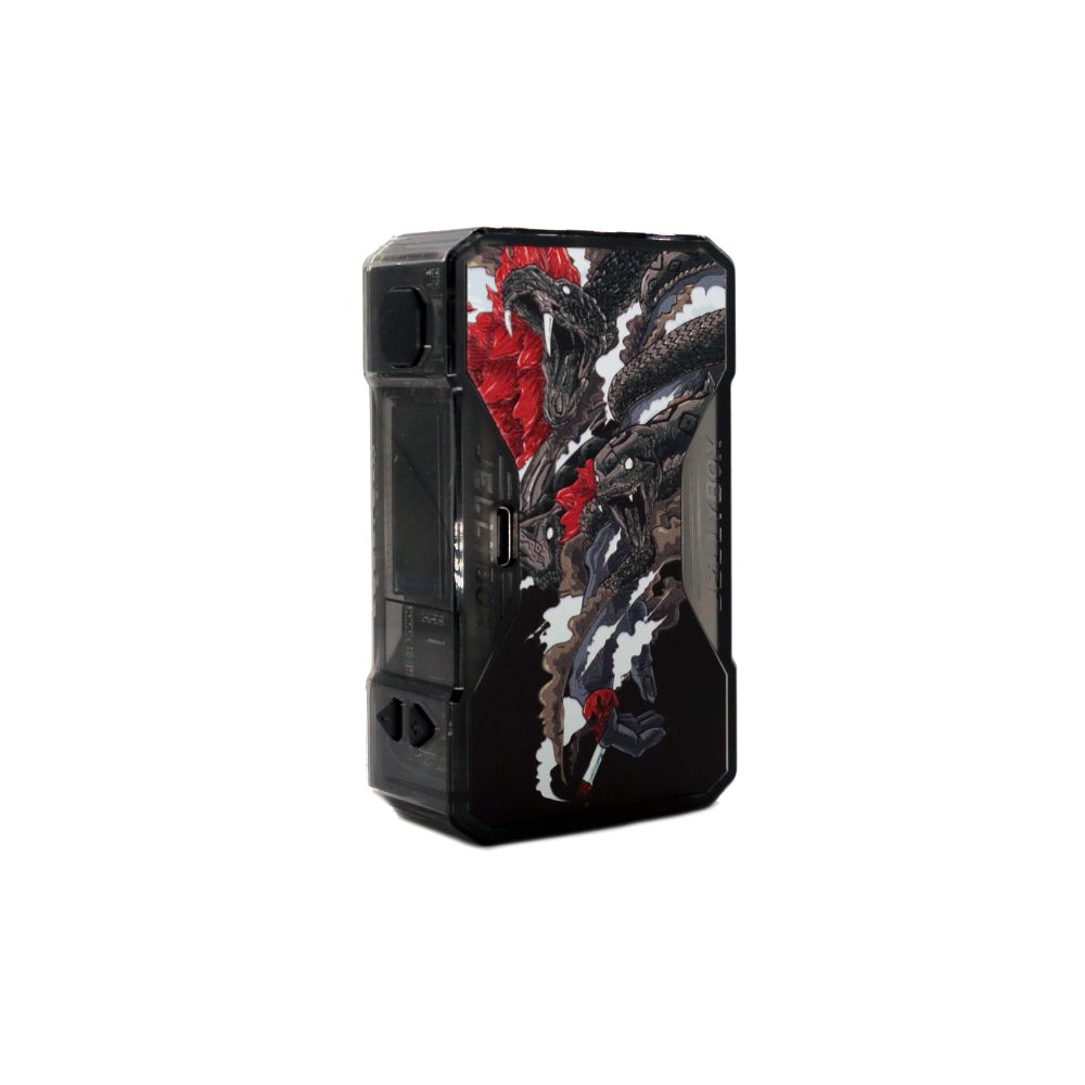 Боксмод Rincoe jellybox XR 228W (black clear)