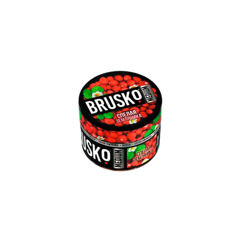 Brusko 50гр (спелая земляника) безникотиновая смесь