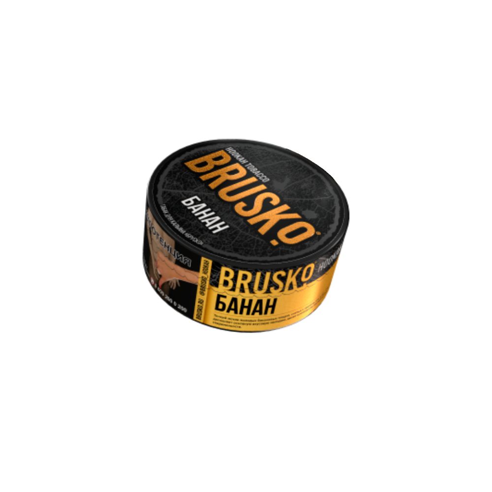 Brusko Tobacco 25гр (банан) табак для кальяна