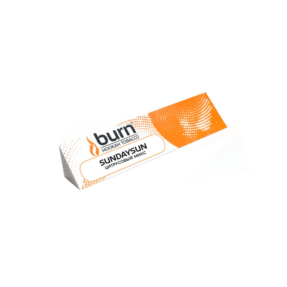 Burn 25гр (sunday sun) табак для кальяна