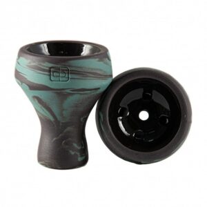 Forma турка (изумруд/чёрная глазурь) чаша для кальяна