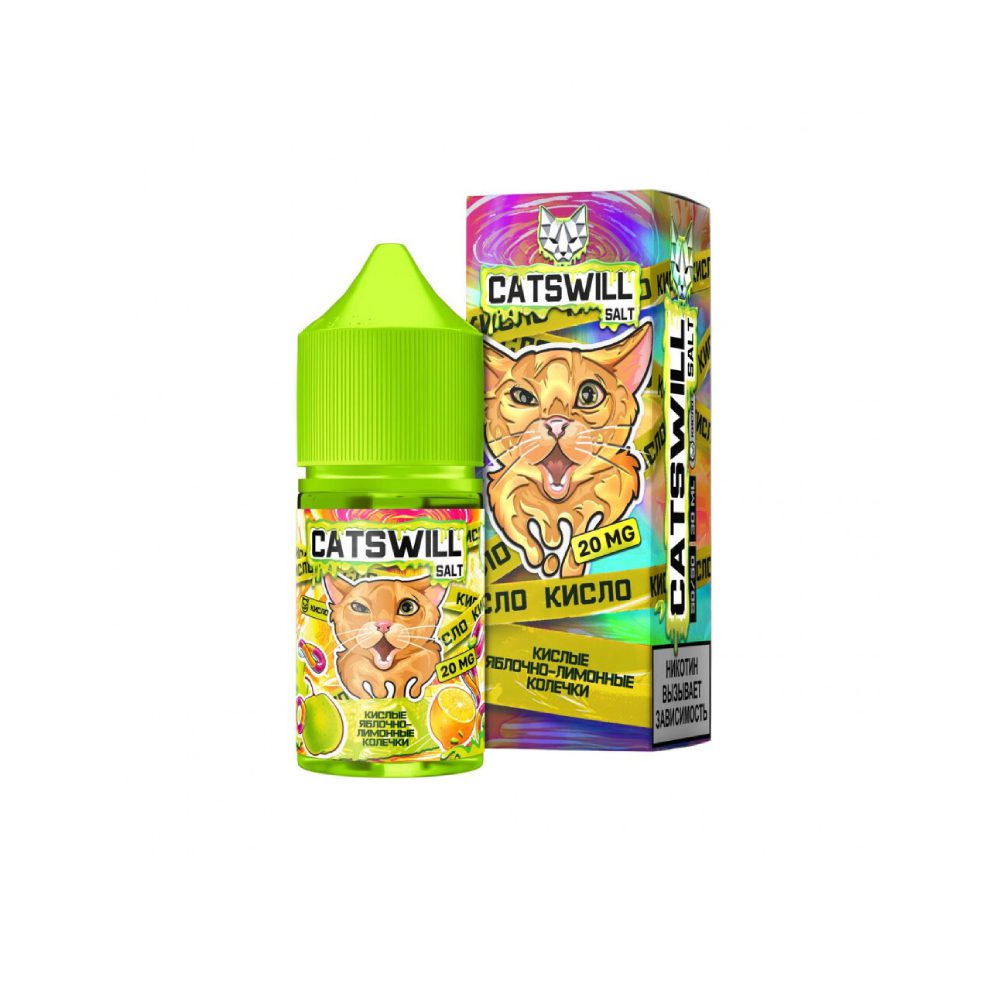 Catswill Sour salt (яблоко/лимон) 20 hard M