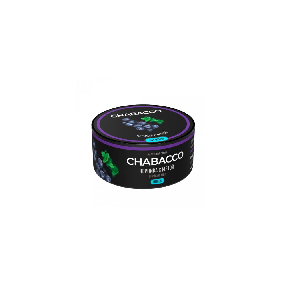 Chabacco Medium 25гр (blueberry mint)