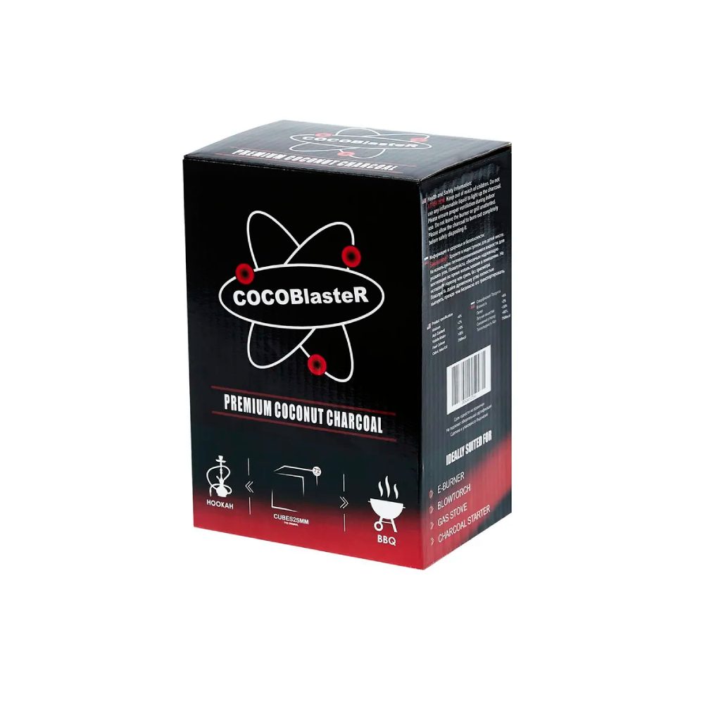 CocoBlaster 25мм/72шт уголь для кальяна