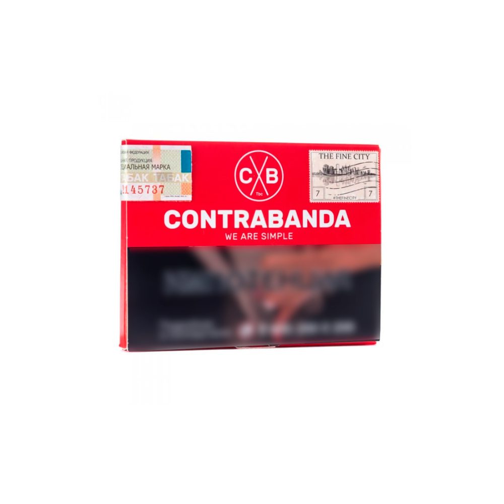 Contrabanda 40гр (the fine city) табак для кальяна