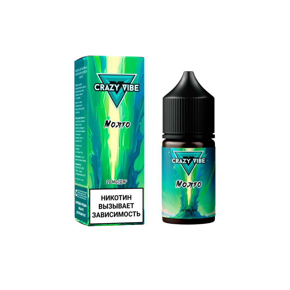 Crazy Vibe salt (mojito) 20mg M