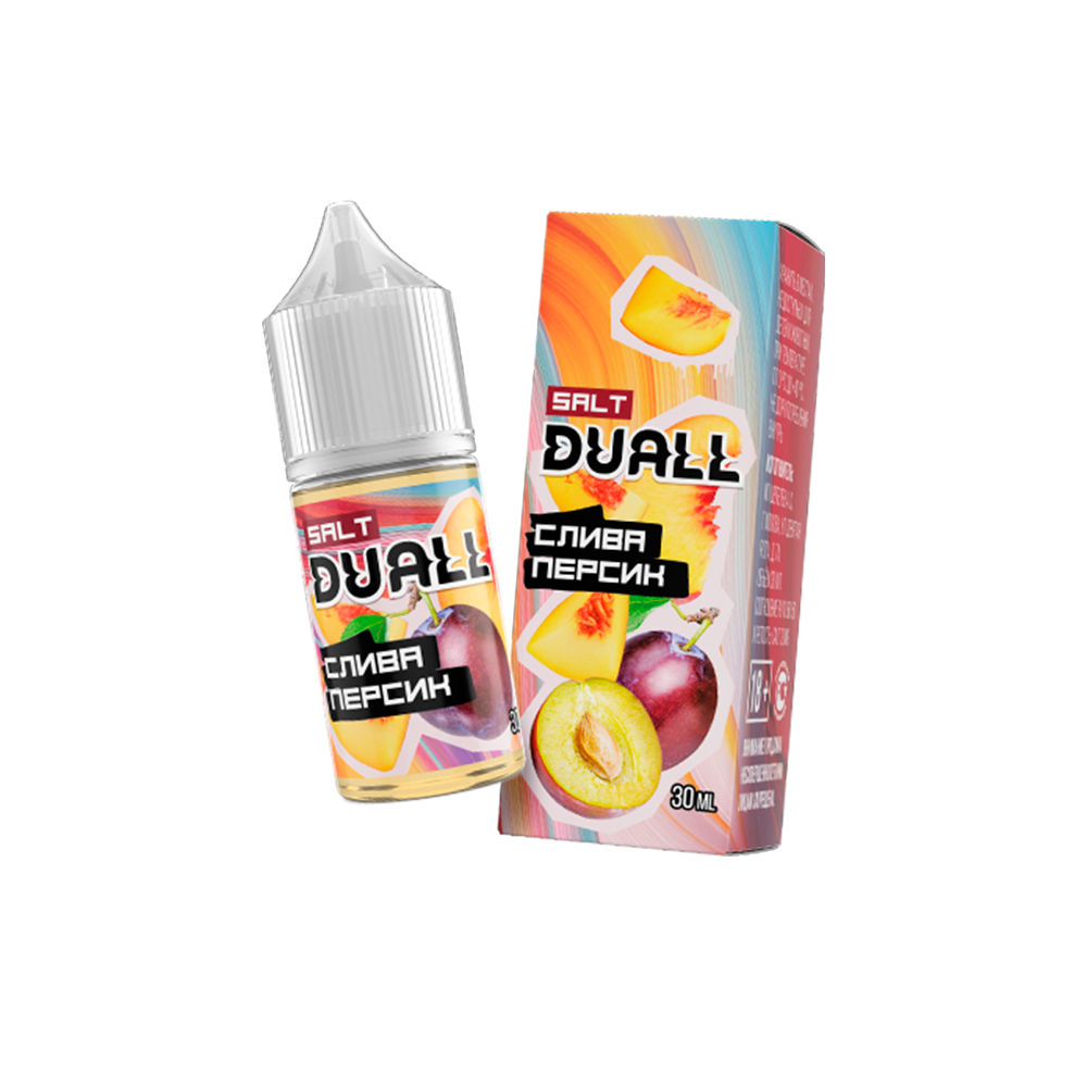 DUALL salt (слива/персик) 20 hard M