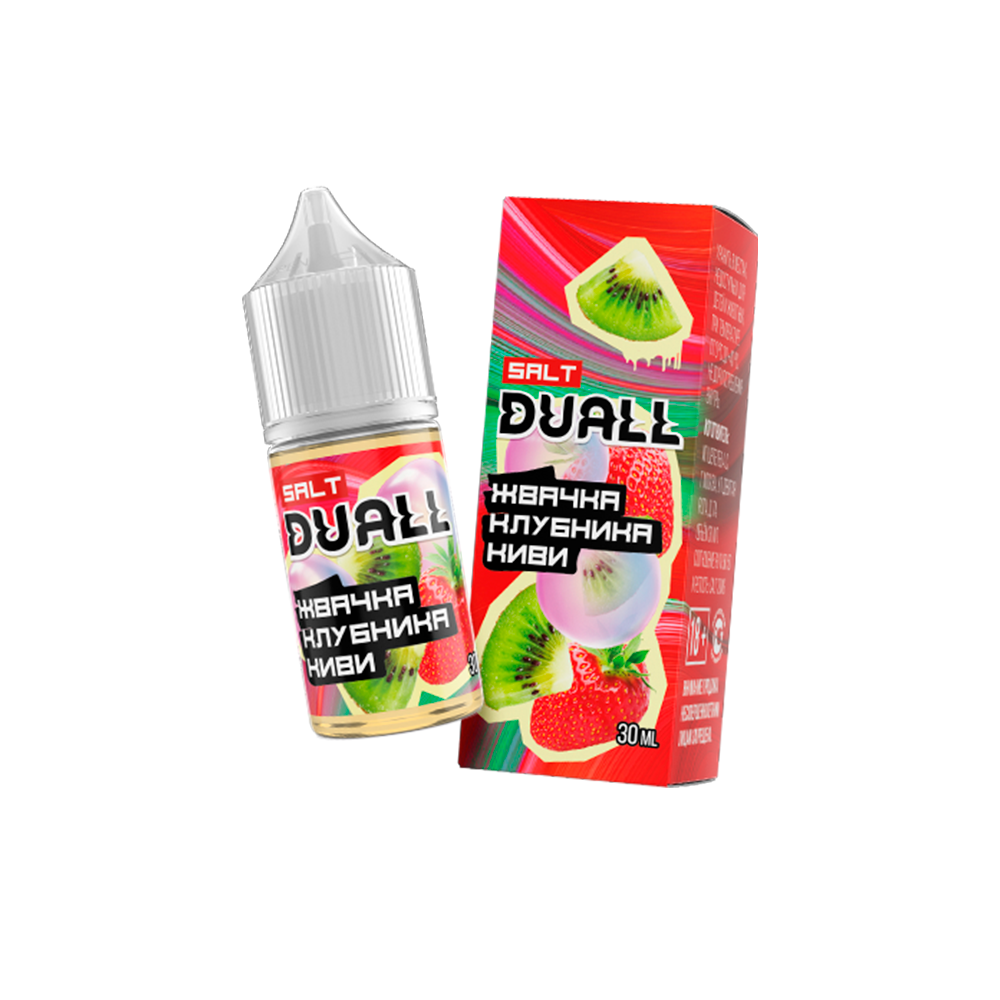 DUALL salt (жвачка/клубника/киви) 20 hard M