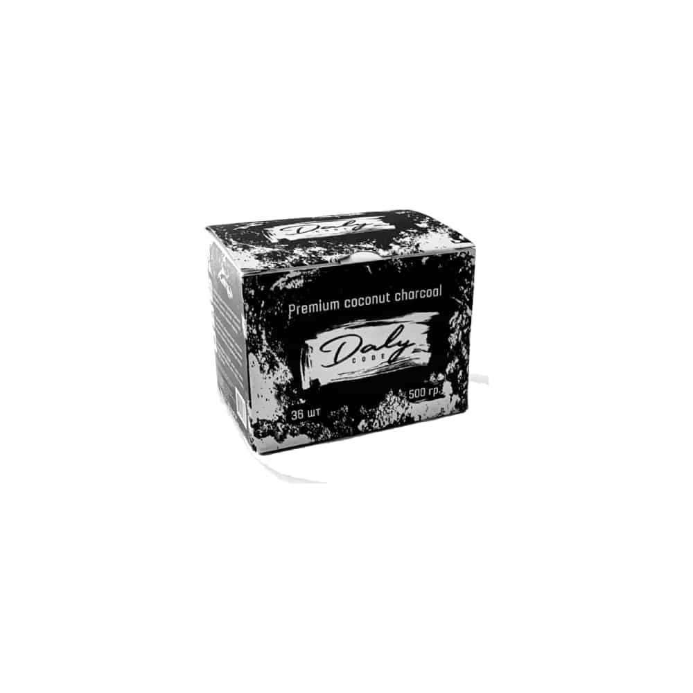 Daly 25мм/36шт уголь для кальяна