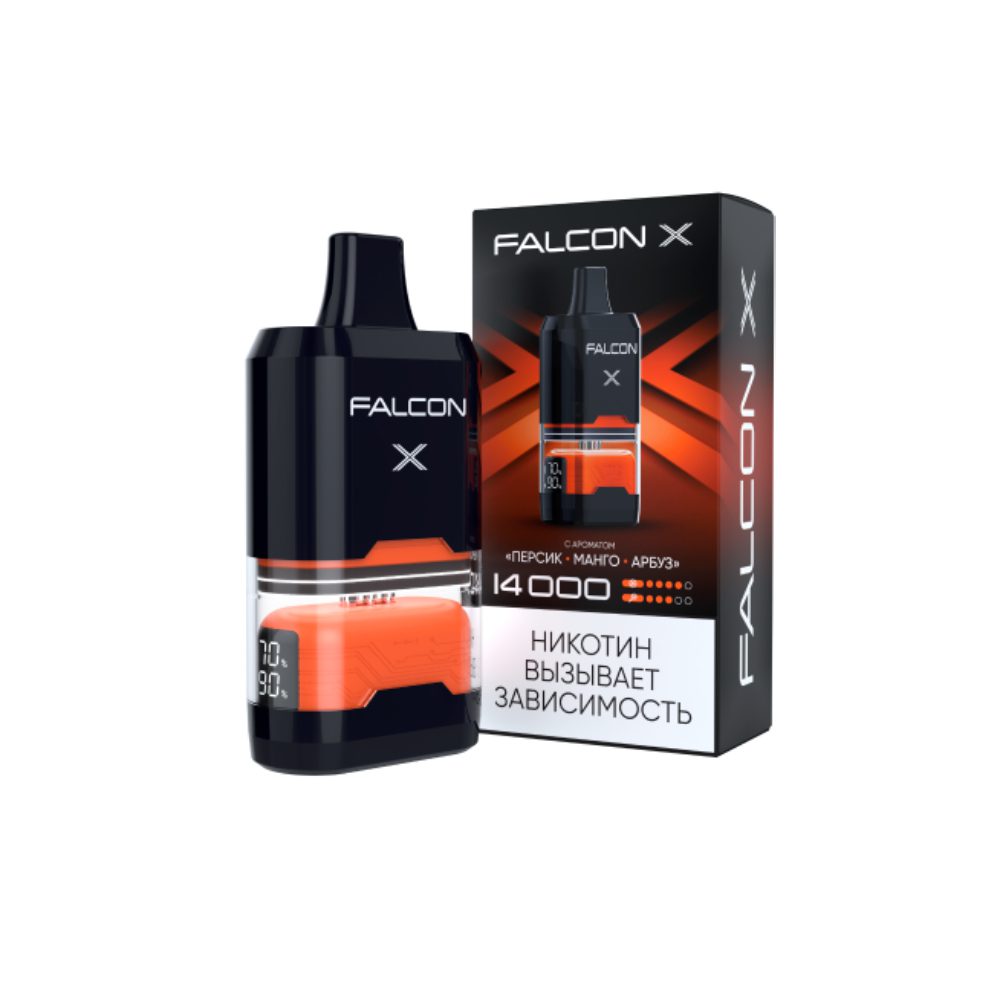 Falcon X 14000 (персик/манго/арбуз) M