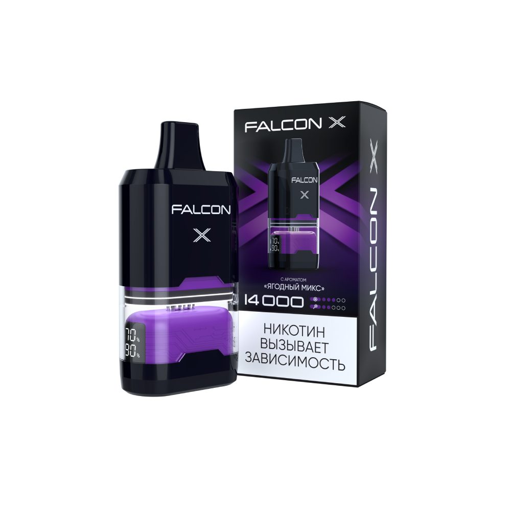Falcon X 14000 (ягодный микс) M