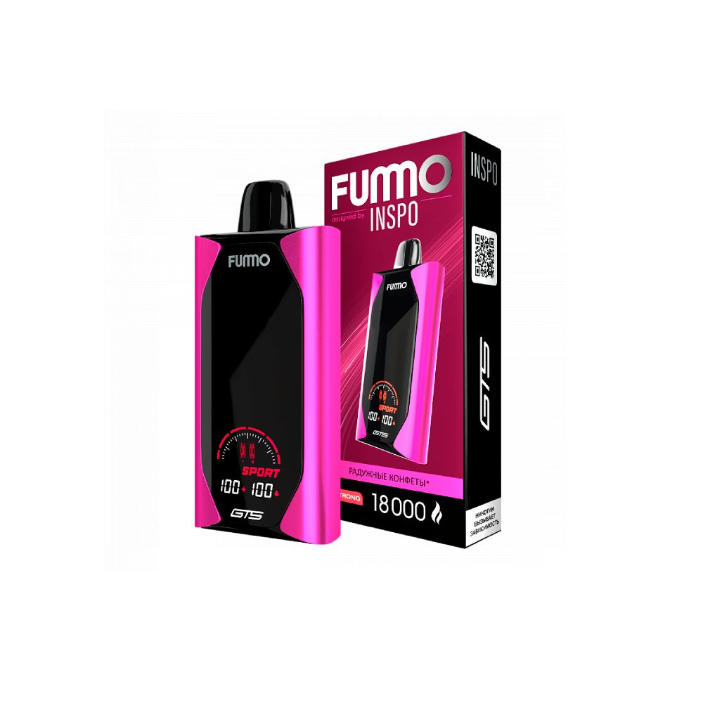 Fummo GTS 18000 (радужные конфеты) M