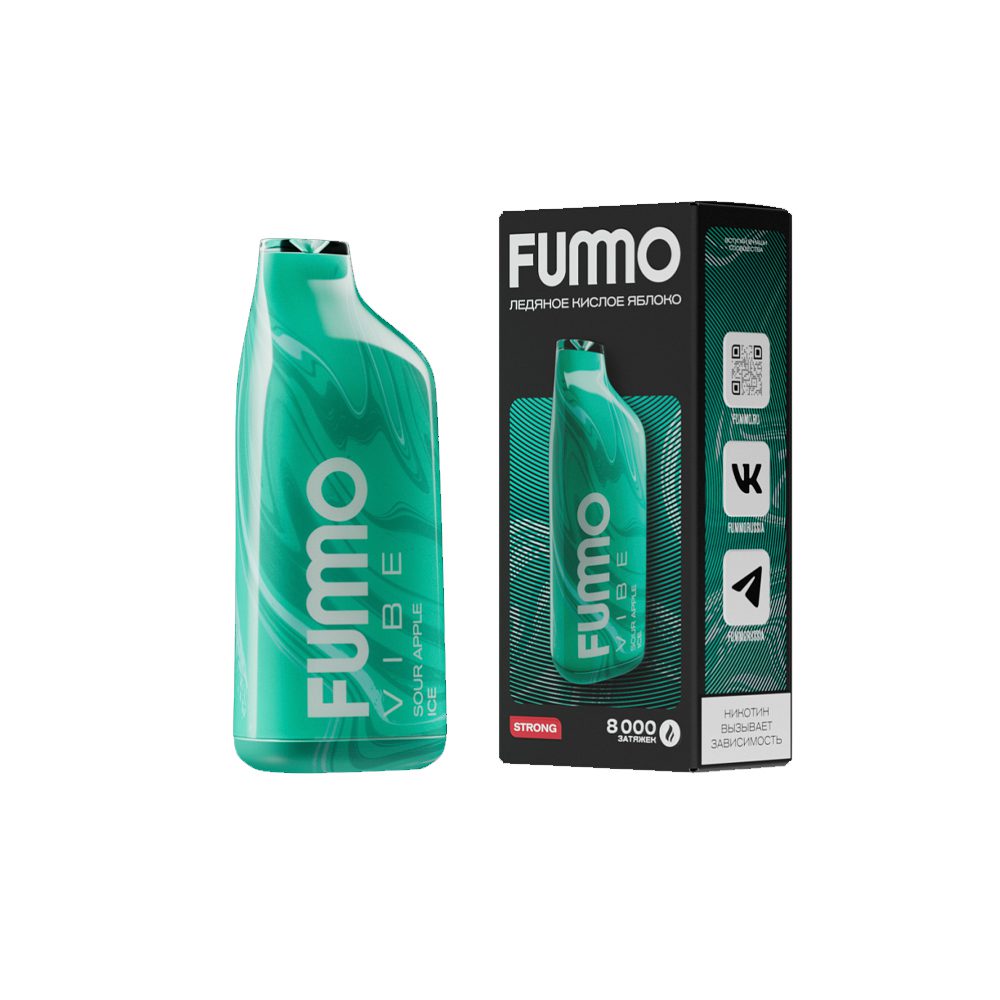 Fummo Vibe 8000 (sour apple ice) M