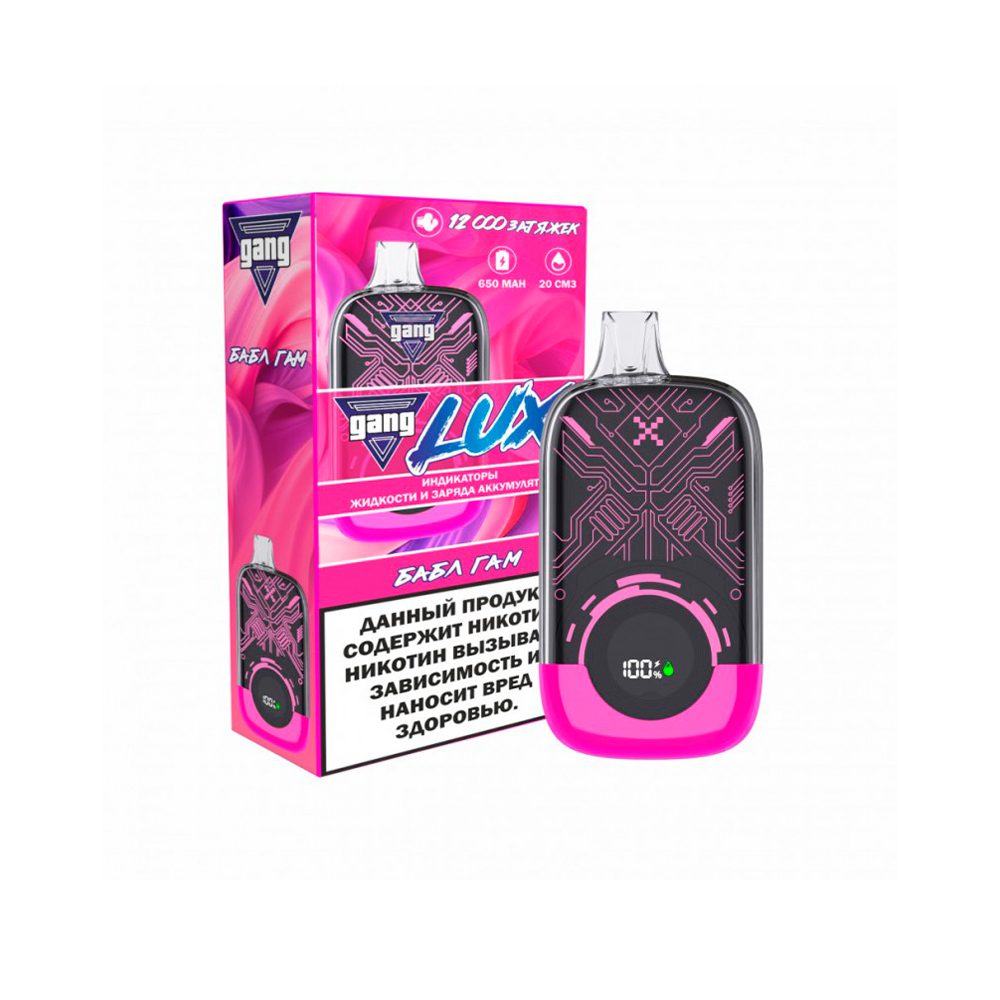 Gang Lux 12000 (бабл гам) M