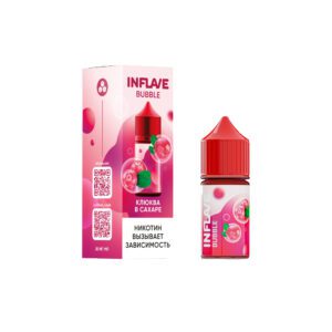 Inflave Mint Bubble salt (клюквенная жвачка) 20mg M