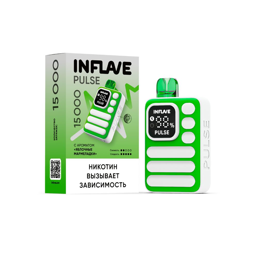 Inflave Pulse 15000 (яблоко/мармелад) M