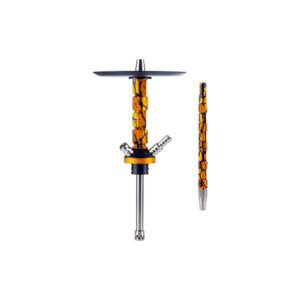 Кальян Mamay Customs Hexagon Anod (золотой сплэш)