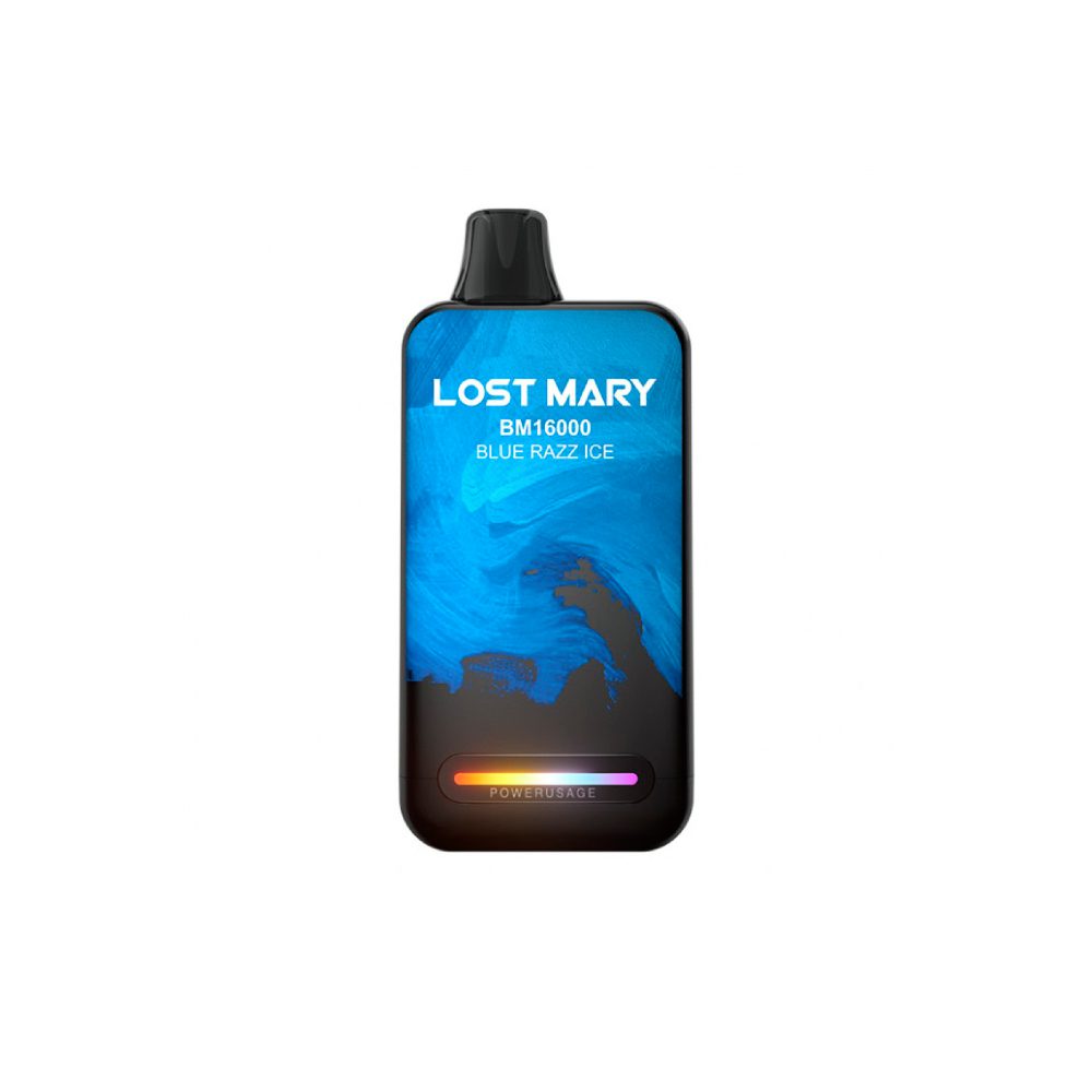 Lost Mary BM16000 (blue razz ice) M