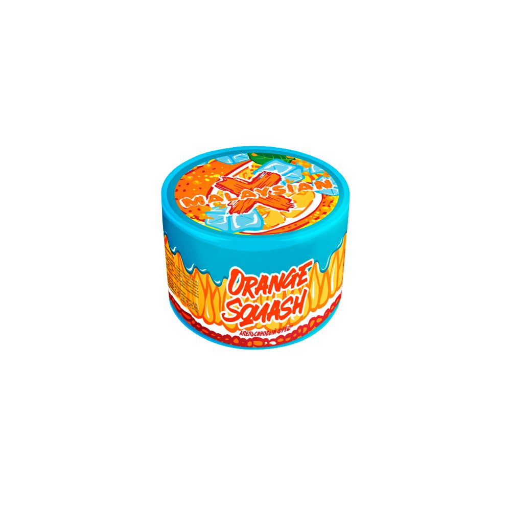 Malaysian X 50гр (апельсиновый фреш) смесь для кальяна