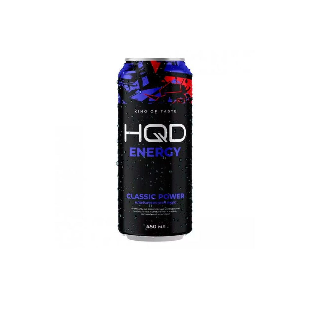 Напиток HQD (zero classic power) 0.45л