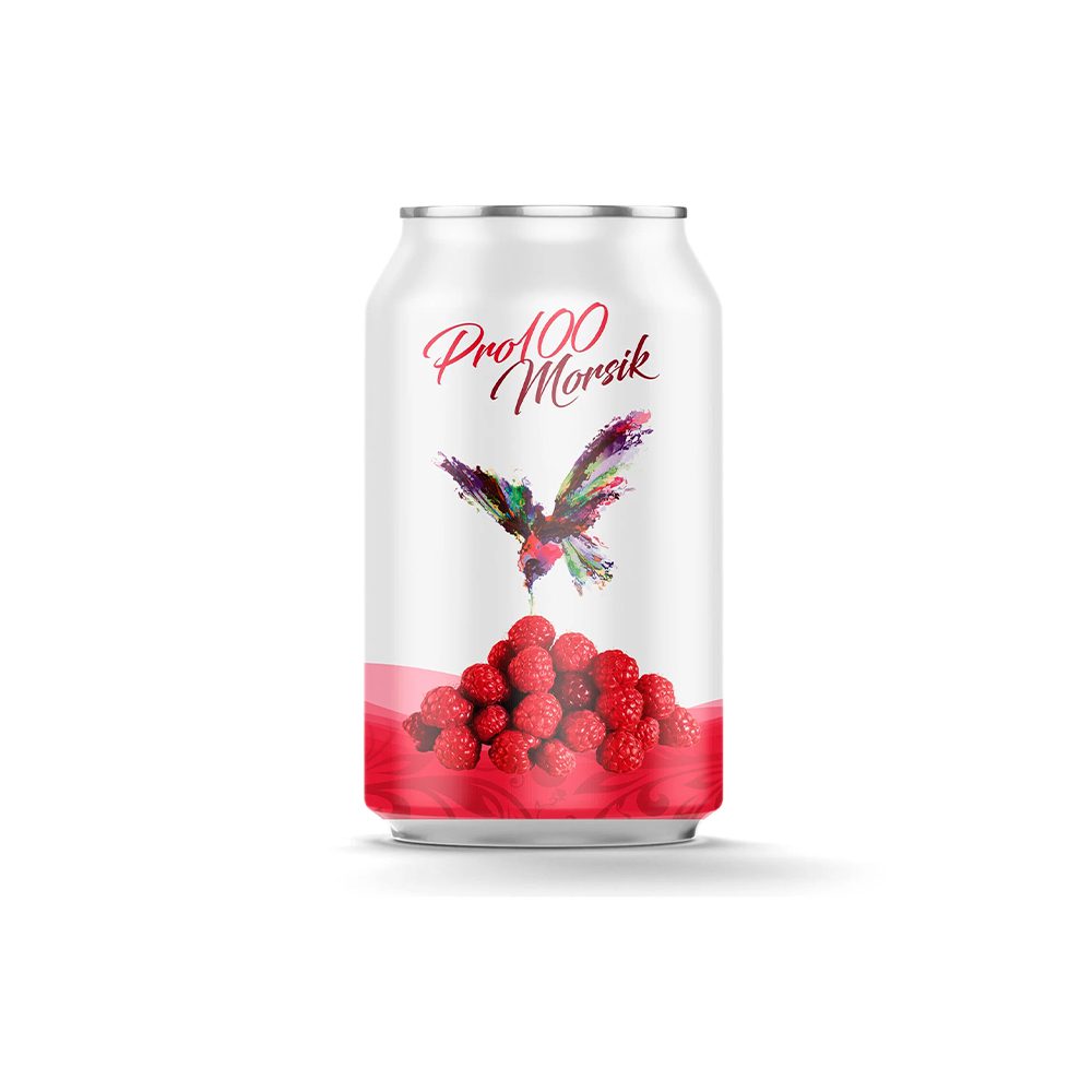 Напиток Pro100Morsik (raspberry/mint) 0.33л