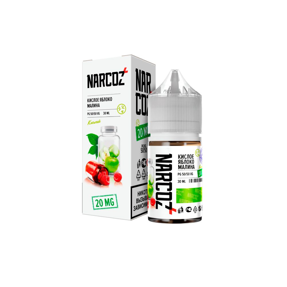 Narcoz salt (кислая яблоко/малина) 20 hard M