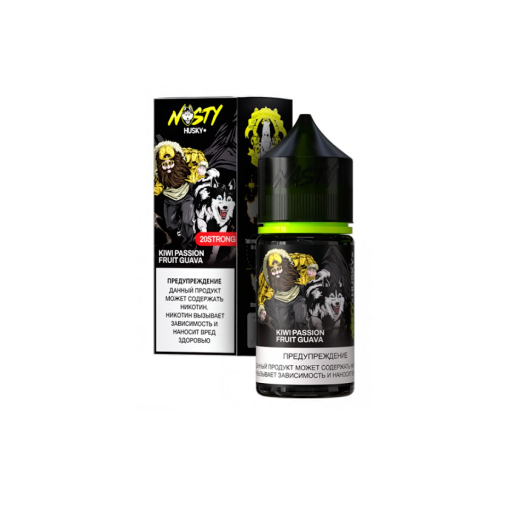 Nasty&Husky salt (kiwi/passion fruit/guava) 20mg M