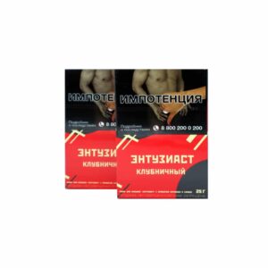 Энтузиаст 25гр (клубничный) табак для кальяна