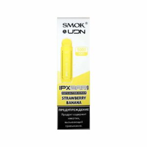 Smok & UDN IPX bar 5000 (strawberry/banana) M