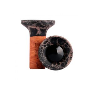 Облако Flow (черный/красно-белый мрамор) чаша для кальяна