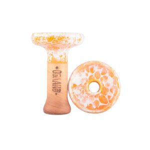 Облако Phunnel L Glaze Top (оранжево-белый мрамор) чаша для кальяна
