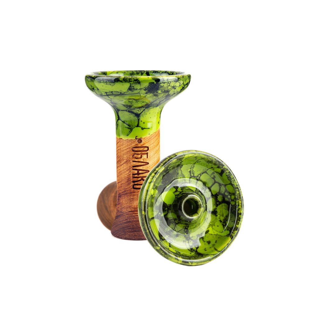 Облако Phunnel M Glaze Top (салатовый мрамор) чаша для кальяна