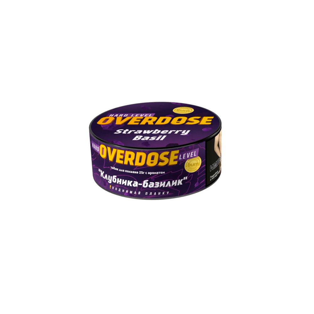 Overdose 25гр (клубника/базилик)