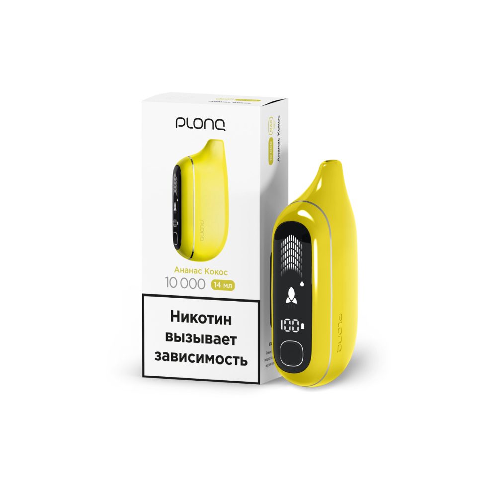 Plonq Max Pro 10000 (ананас/кокос) M
