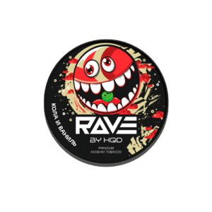 Rave by HQD 25гр (кола и ваниль) табак для кальяна