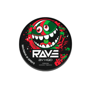 Rave by HQD 25гр (малина и арбуз) табак для кальяна