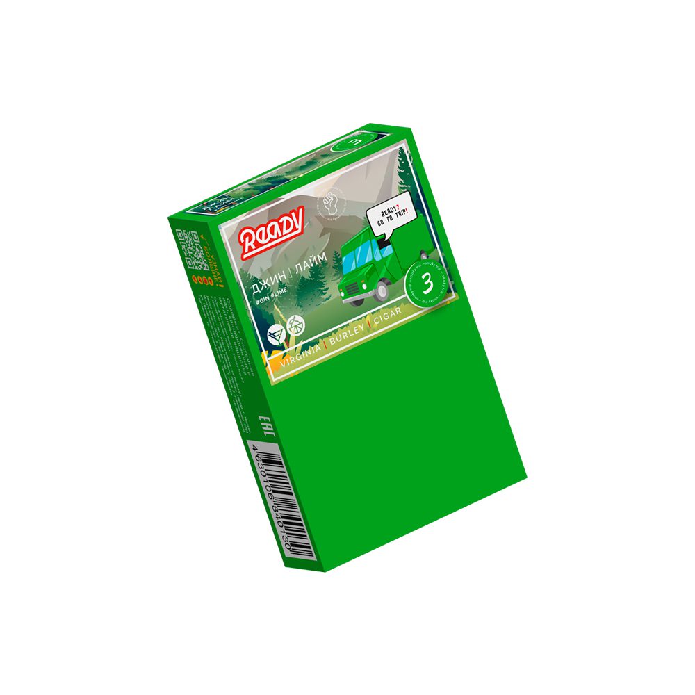 Ready Smoky Trip №3 (джин/лайм) табак для кальяна