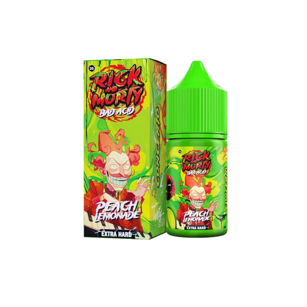 Rick and Morty Bad Acid salt (персиковый лимонад) 20 hard M