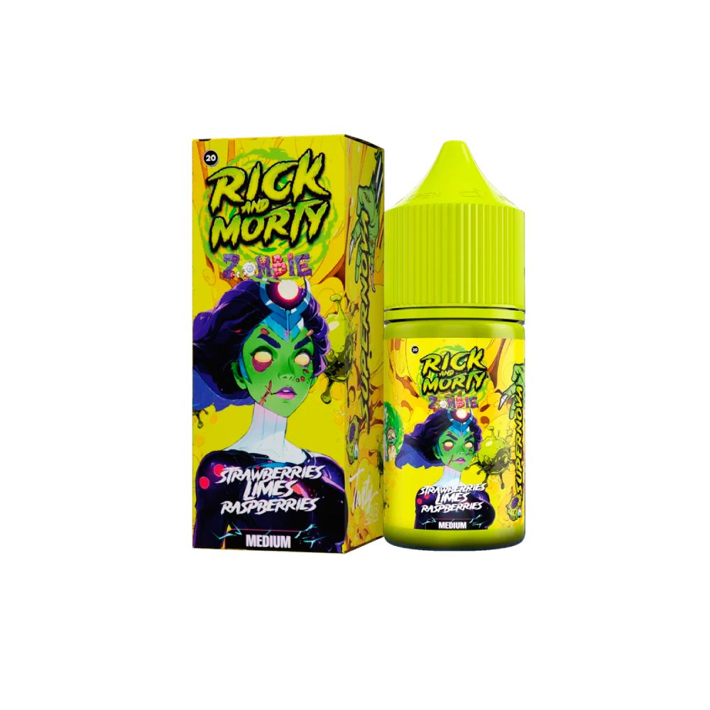 Rick and Morty Zombie salt (клубника/лайм/малина) 20 hard M