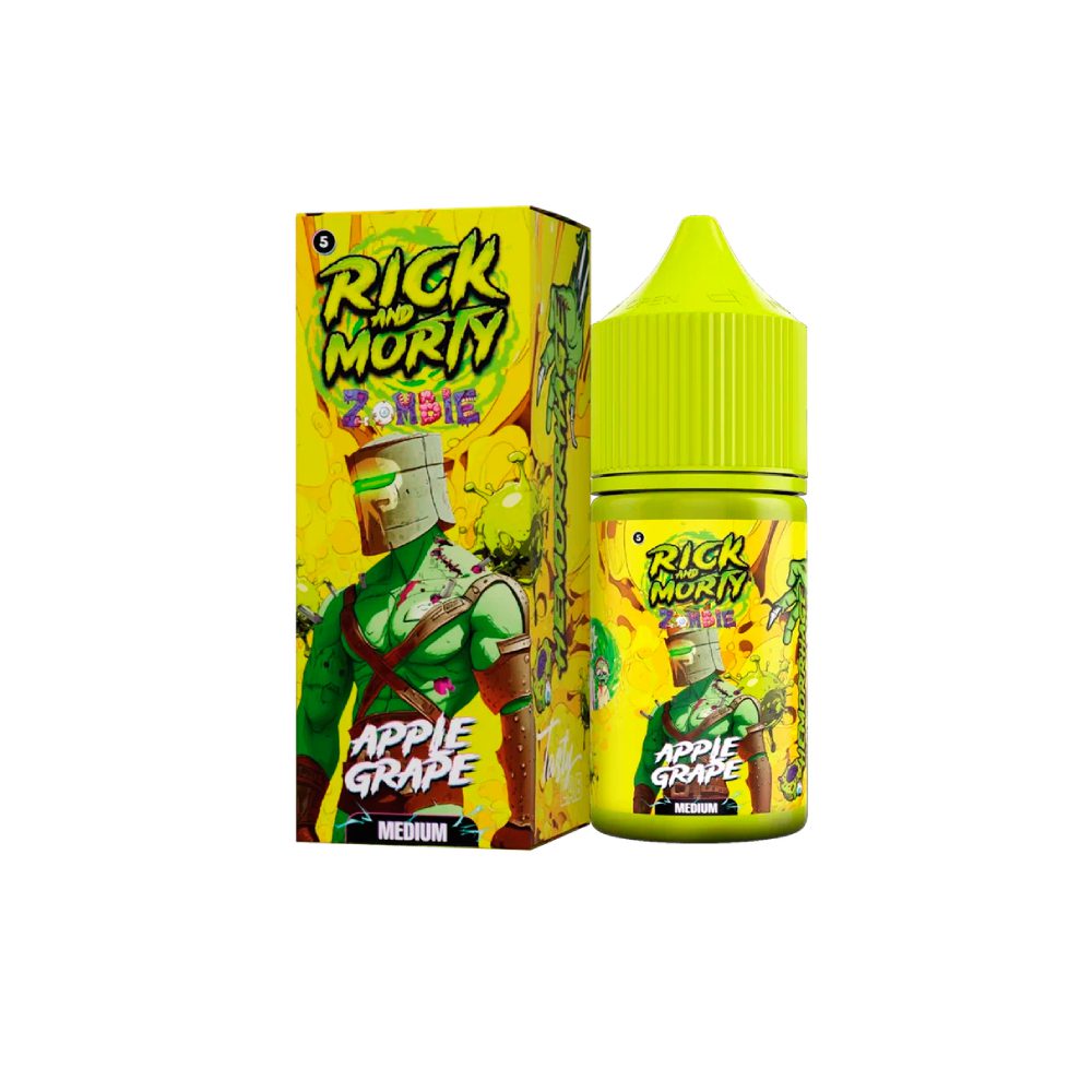 Rick and Morty Zombie salt (яблоко/виноград) 20 hard M