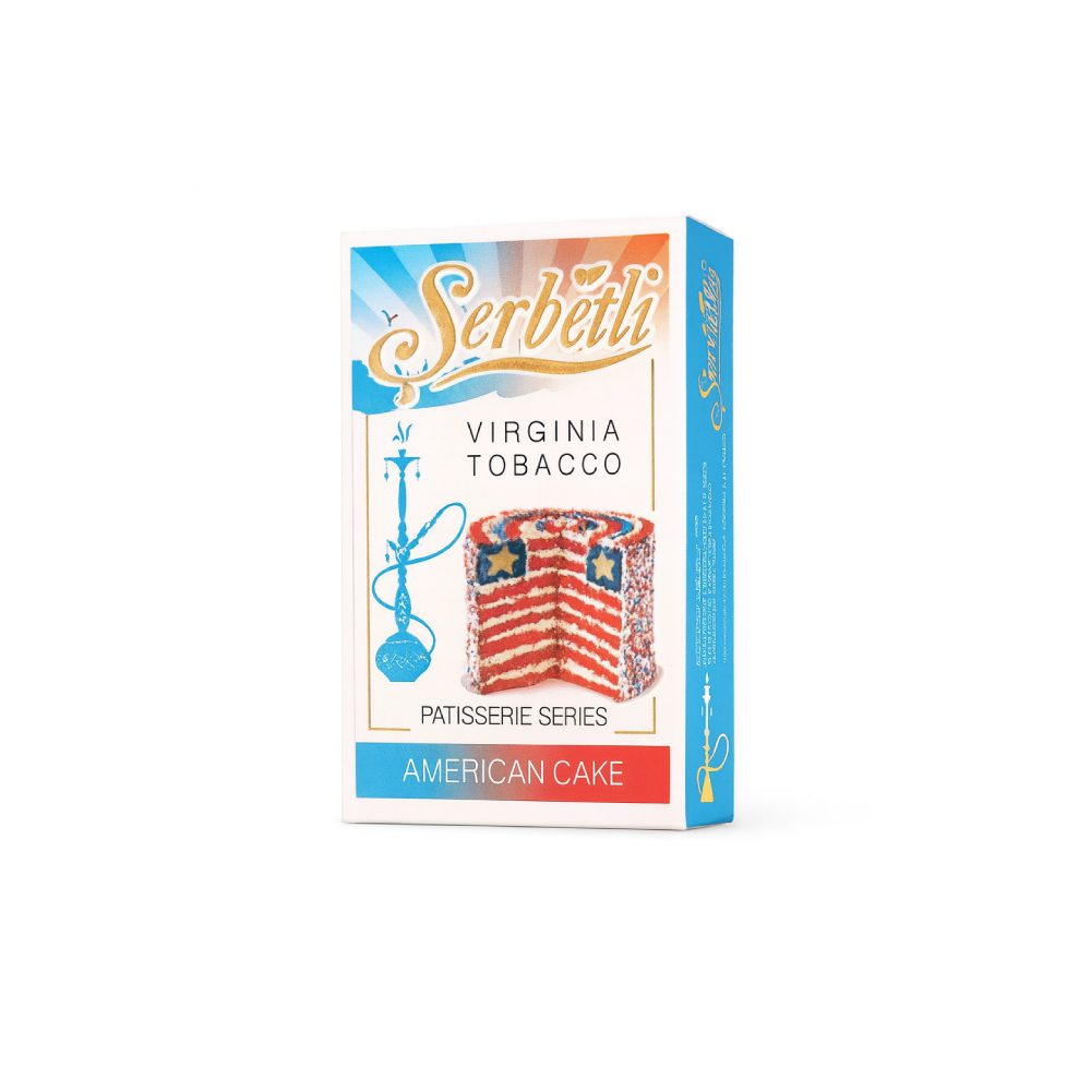 Serbetli 50гр (american cake) табак для кальяна