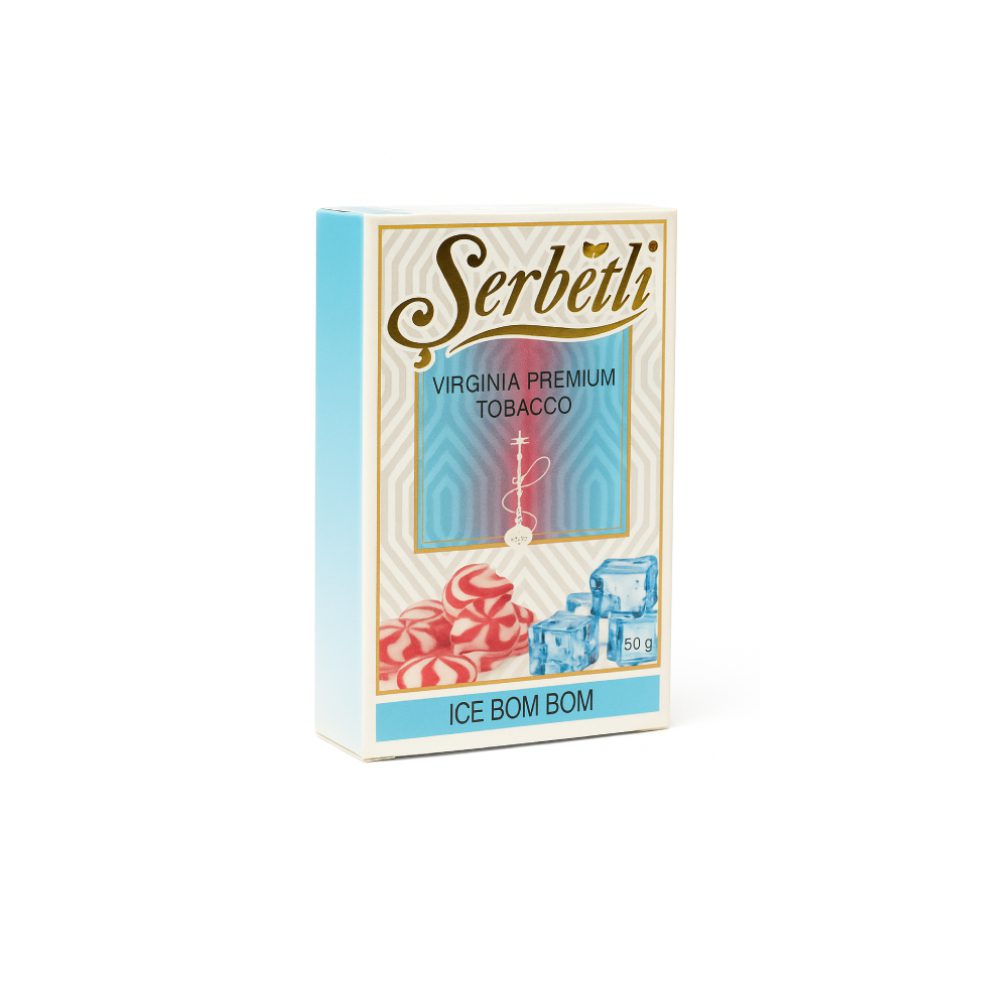 Serbetli 50гр (ice bom bom) табак для кальяна